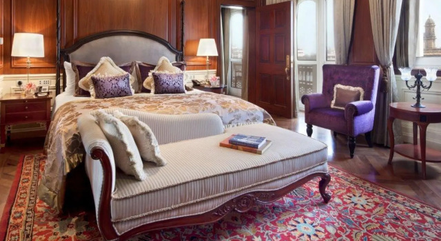 Люкс Grande Luxury c 1 комнатой с видом на море The Taj Mahal Palace, Mumbai