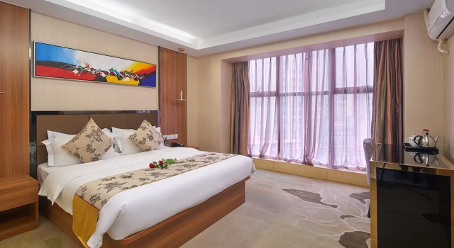 Номер Deluxe Sucha Hotel Chengdu Ligong Station