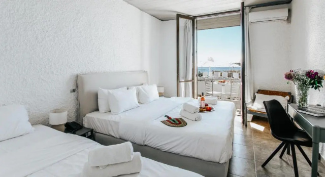 Трёхместный номер Deluxe с видом на море Apollo Resort