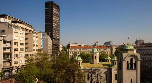 Апартаменты c 1 комнатой с видом на город City Place Apartments