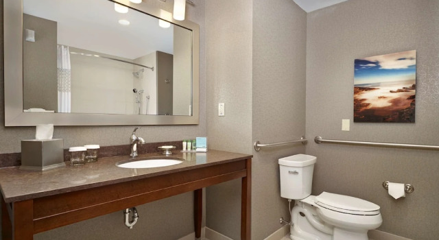 Четырёхместный номер Premium с видом на гавань Hampton Inn by Hilton Halifax Downtown