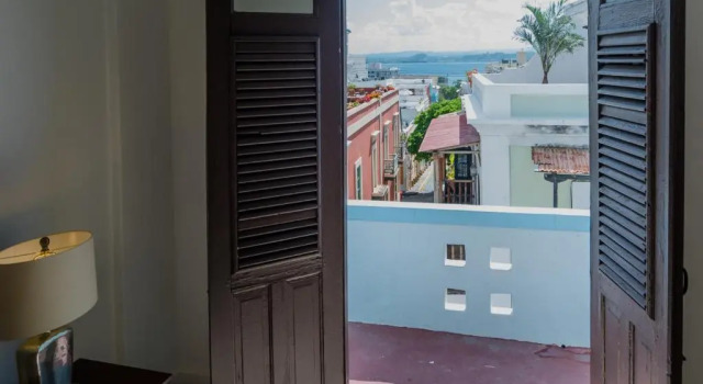 Номер Standard с видом на залив La Capitana Old San Juan Building