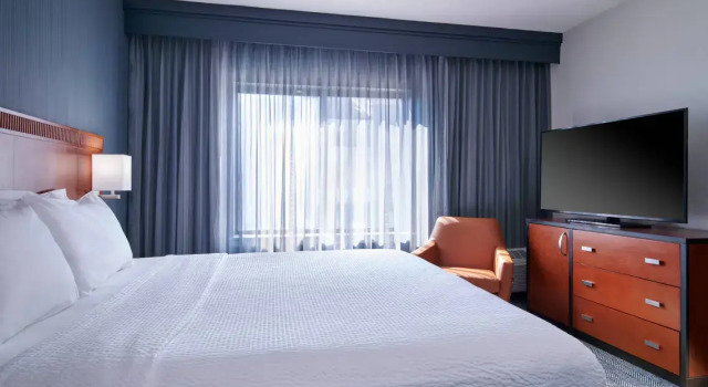 Двухместный люкс Courtyard by Marriott Chicago Lincolnshire