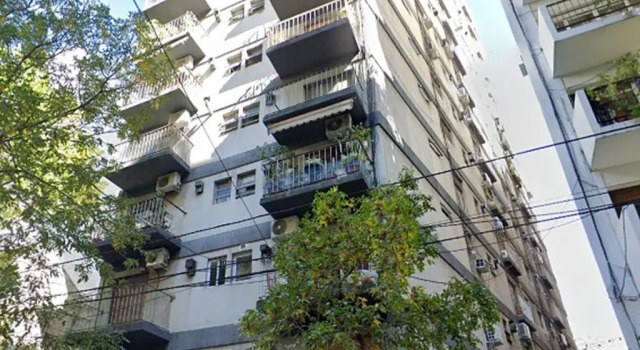 Departamento 1 ambiente luminoso en Recoleta - Piso 14