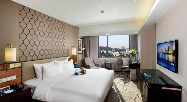 Двухместный номер Deluxe с видом на озеро Xiamen Airlines Lakeside Hotel