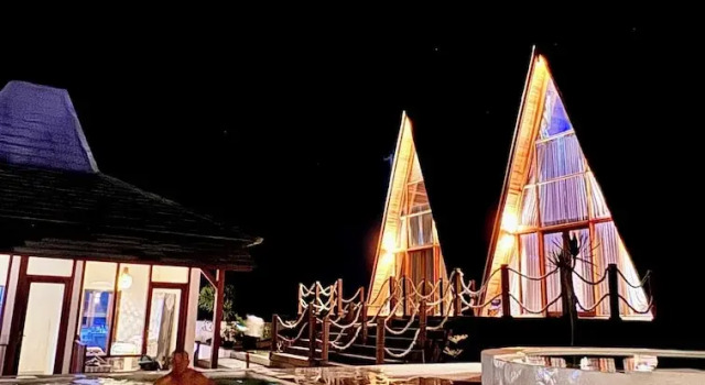 Вилла Deluxe с балконом и с видом на бассейн Volcano Side Kintamani Bali