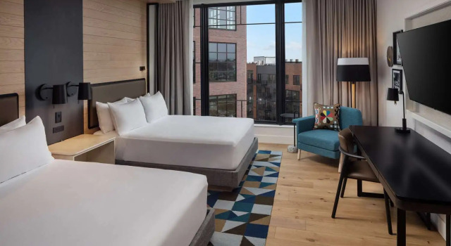 Четырёхместный номер Standard Canopy By Hilton Sioux Falls Downtown