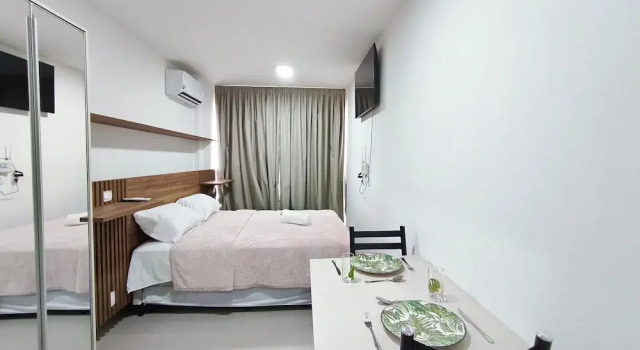 Студия Comfort Maré Alta Beach Hall - Praia de Tamandaré