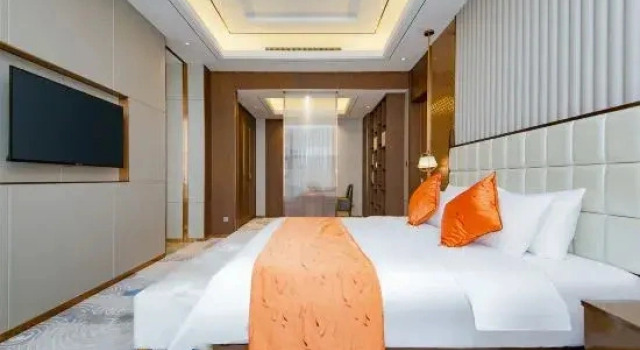Двухместный люкс Vienna International Hotel(Wuhan Mengjiapu Stor)