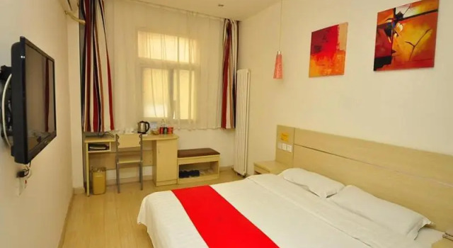 Двухместный номер Standard Thank Inn Hotel Shandong Dezhou Jiefang Road