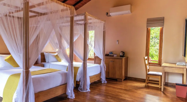 Двухместный номер Deluxe с балконом и с видом на сад Sigiriya Forest Edge By Marino Leisure