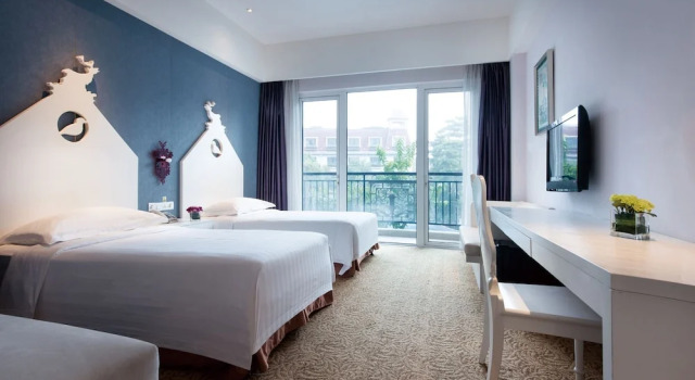 Номер Standard с красивым видом из окна Oasis O City Hotel Shenzhen