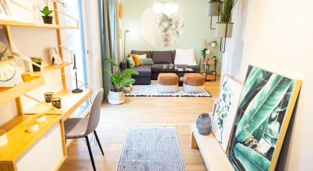 Апартаменты Green & cozy apartment - 15 min to city center