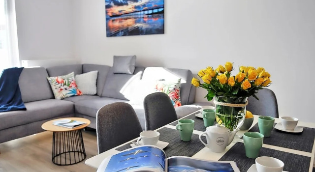 Апартаменты Deluxe с видом на гавань Apartamenty BalticON Nadmorskie Tarasy