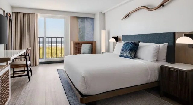 Двухместный номер Standard с балконом и oceanfront The Seahaus Hotel, Atlantic City Boardwalk, a Tribute Portfolio Hotel