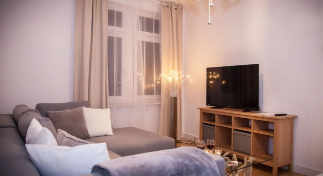 Кровать в общем номере с 6 комнатами Apartment Haus Heidelberg