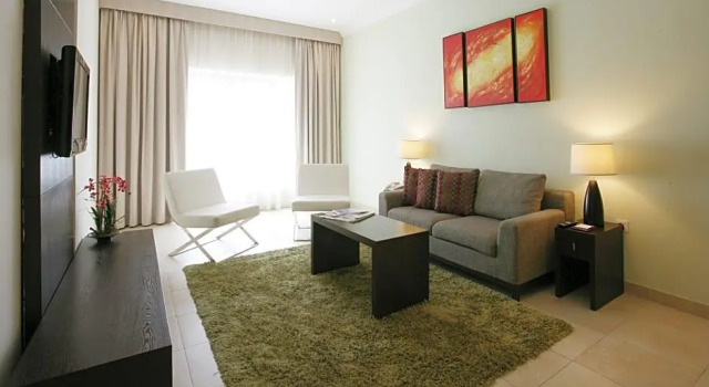 Кровать в общем номере Auris Hotel Apartments Deira