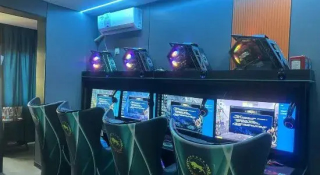Кровать в общем номере Qianye E-sports Homestay (Yichun No. 8 High School)