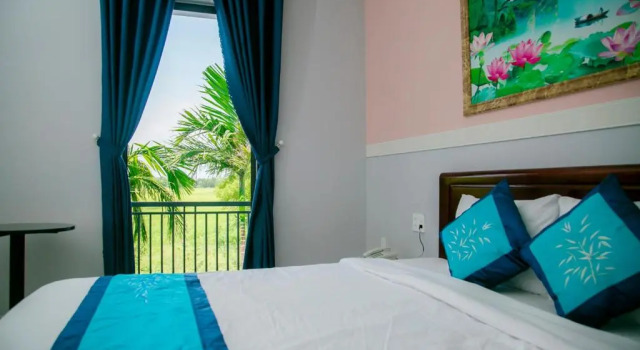 Двухместный номер Deluxe с видом на сад Hào Anh Villa Hội An