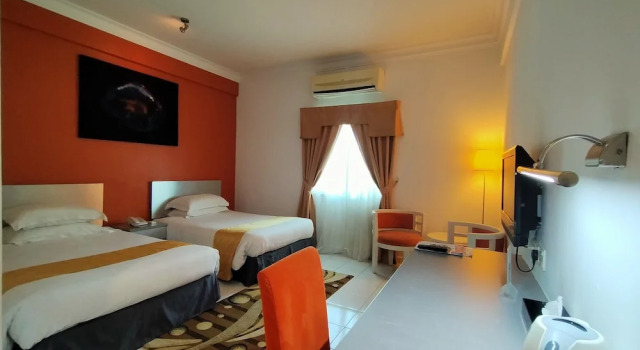 Двухместный номер Deluxe с балконом и с видом на море Klana Beach Resort Port Dickson