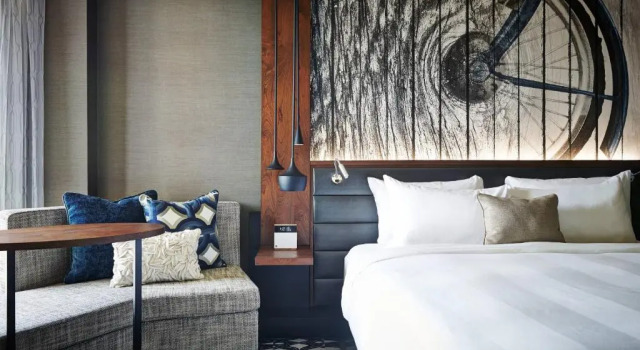 Номер Standard Portland Marriott Downtown Waterfront