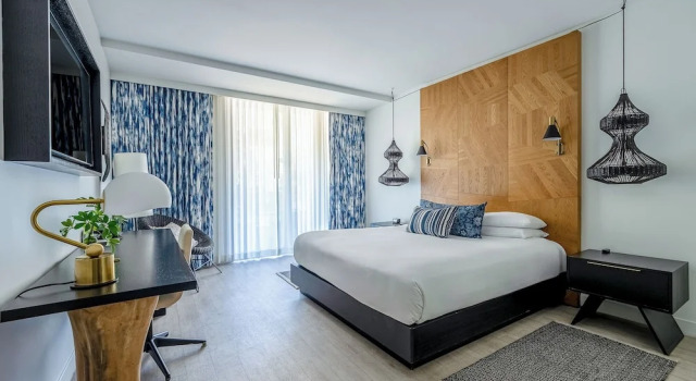 Двухместный номер Deluxe с балконом Anglers Hotel - Miami Beach