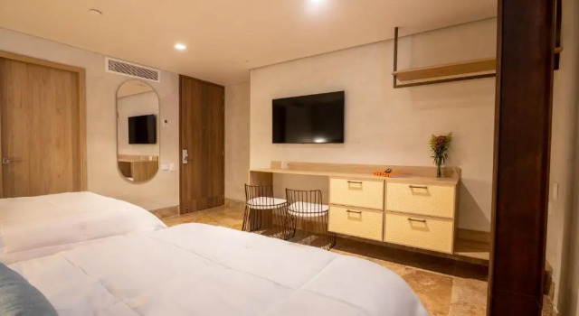 Четырёхместный номер Deluxe Hotel Voilá Centro Histórico By Huespedia