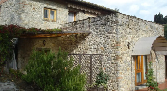 Студия с красивым видом из окна Villa Buonasera Agriturismo