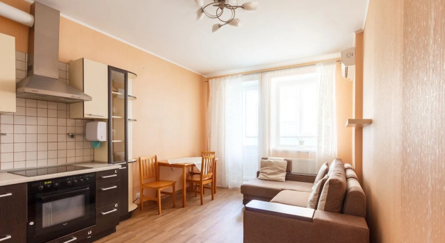 Апартаменты c 1 комнатой с балконом A-Rent в Киеве