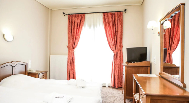 Трёхместный номер Classic с балконом и с красивым видом из окна Anamar Pilio Resort