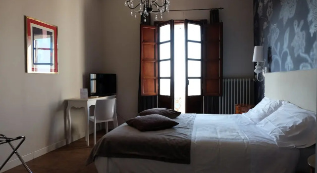Двухместный номер Deluxe c 1 комнатой с балконом и с видом на сад La Rocca Guest House & Spa