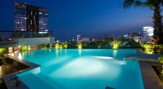 Кровать в общем номере Alagon Central Hotel & Spa