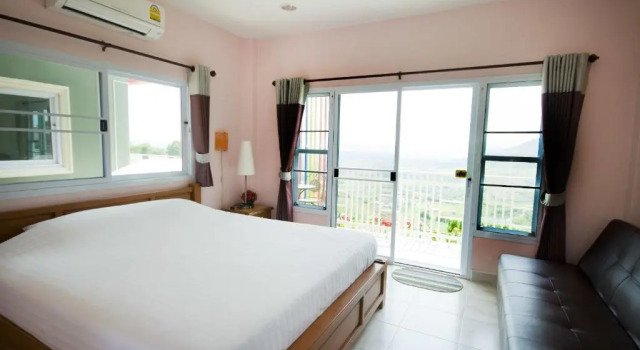 Двухместный номер Deluxe с балконом и с красивым видом из окна Hotel Viewpoint Khao Koh