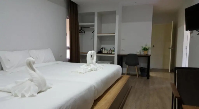 Четырёхместный номер Standard с видом на сад Narinfah Resort