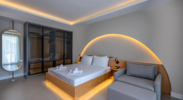 Люкс Deluxe с видом на море Отель Kas Marin Hotel