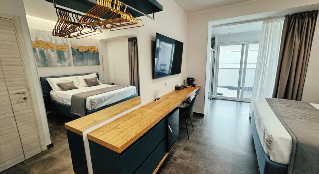 Двухместный номер Luxury с видом на море Naxos Marina Bay