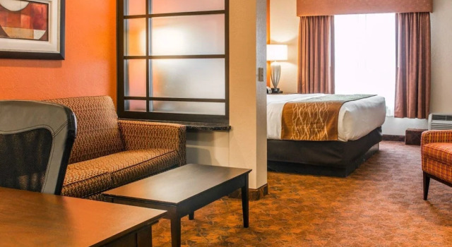 Двухместный люкс c 1 комнатой Comfort Inn & Suites and Conference Center