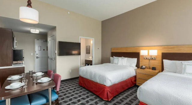 Четырёхместная студия TownePlace Suites by Marriott Owensboro