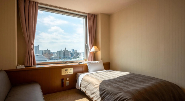 Одноместный номер Hiroshima City Bunka Koryu Kaikan