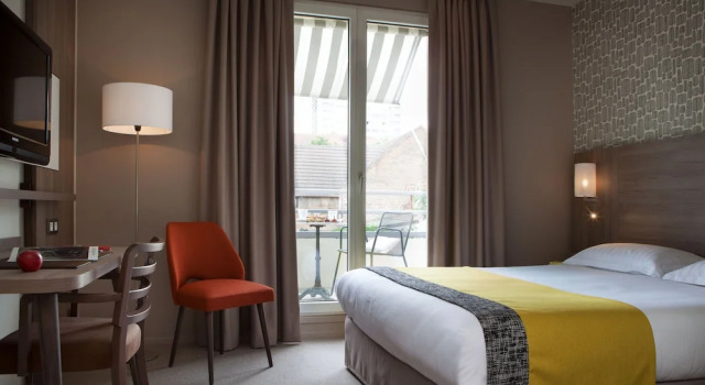 Classique double chambre Logis Hôtel Beauséjour Colmar