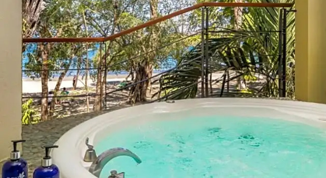 Люкс с видом на океан Hotel Bosque del Mar Playa Hermosa