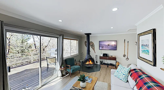 New Listing! Charming Ski W/ Large Deck 2 Bedroom Cabin