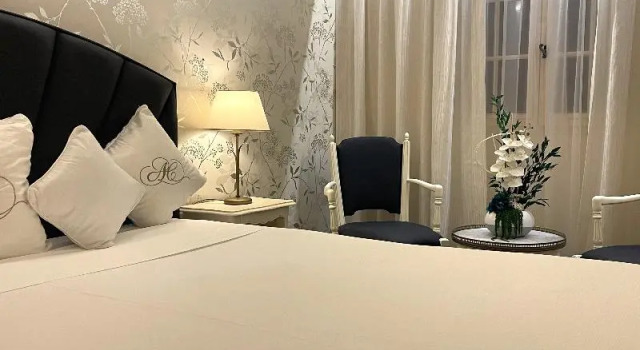 Номер Standard с балконом и с видом на парк Auberge de Cassagne & Spa