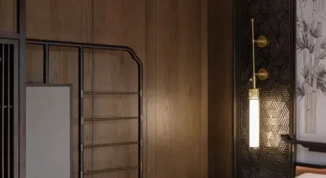 Кровать в общем номере Qianheju Hot Spring Private Homestay