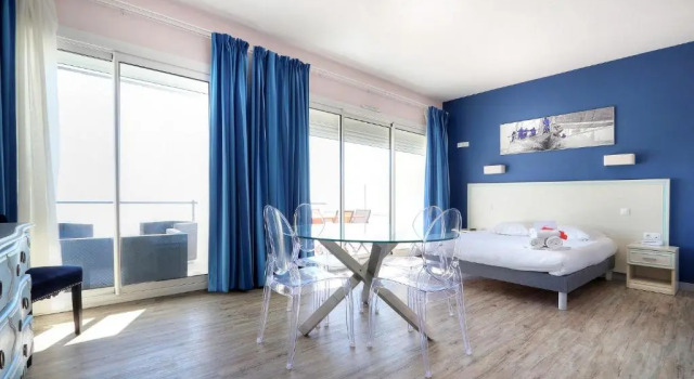 Семейный номер Standard с видом на море Hôtel La Petite Sirène Quiberon