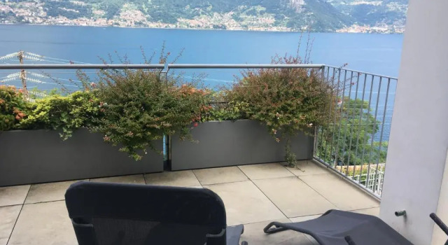 Апартаменты с 2 комнатами с видом на озеро Residence Il Poggio