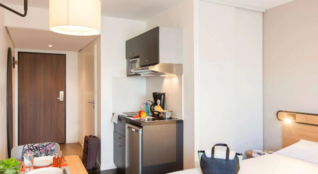 Двухместная студия Aparthotel Adagio Access Nancy Centre