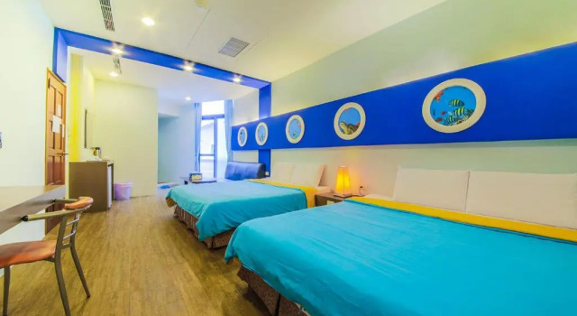 Номер Deluxe 船屋親子特色民宿Ship House