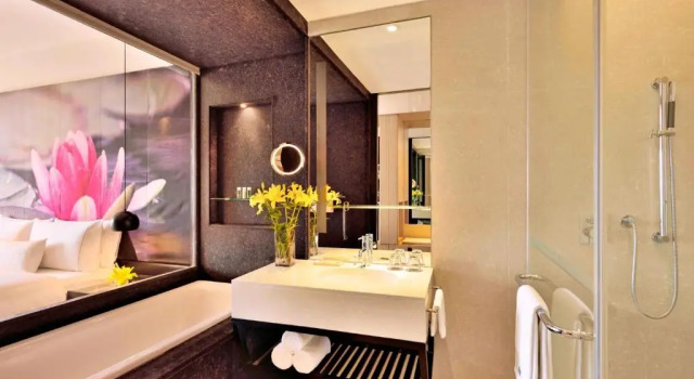 Двухместный номер Standard с видом на бассейн The Westin Hyderabad Mindspace