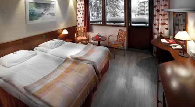 Двухместный номер Standard с балконом Lapland Hotels Riekonlinna